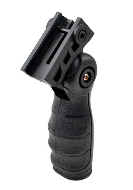 New Design 5 Position Folding Polymer Front Vertical Rail Fore Rifle Grip Picatinny .223