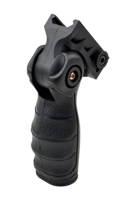 New Design 5 Position Folding Polymer Front Vertical Rail Fore Rifle Grip Picatinny .223