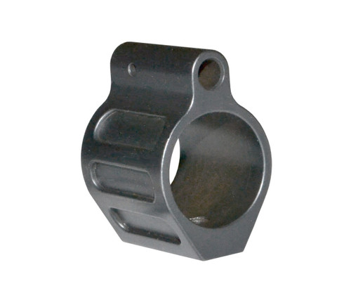 Low Profile Micro .223 Rifle STEEL Gas Block & Roll Pin .750 HideUnder quad rail