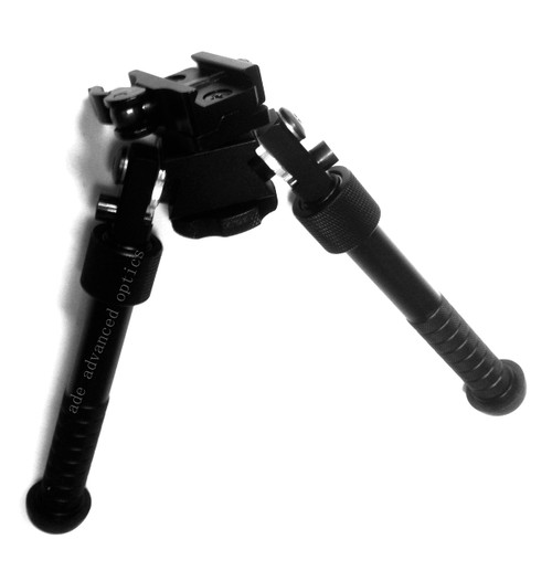 360 degree 6"-9" Swivel Rotate Adjustable Quick Release Bipod Pivot Traverse QD