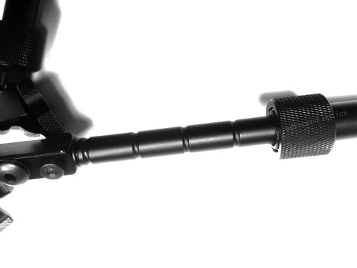 360 degree 6"-9" Swivel Rotate Adjustable Quick Release Bipod Pivot Traverse QD