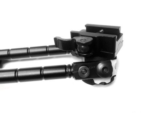 360 degree 6"-9" Swivel Rotate Adjustable Quick Release Bipod Pivot Traverse QD