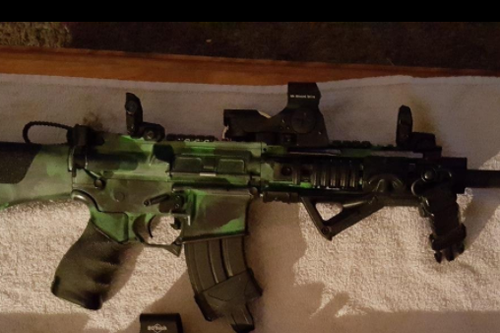 RD2-006 Digital 8 Reticle Holo Reflex Sight Red Green Dot scope with built in rechargeable battery