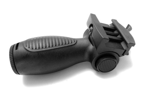 7 Position Left-Right Traverse Swivel Rotate Foregrip with Quick Release Mount