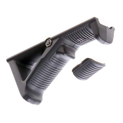 Rifle Angled Foregrip Front Grip for Picatinny / Weaver Rail - Black