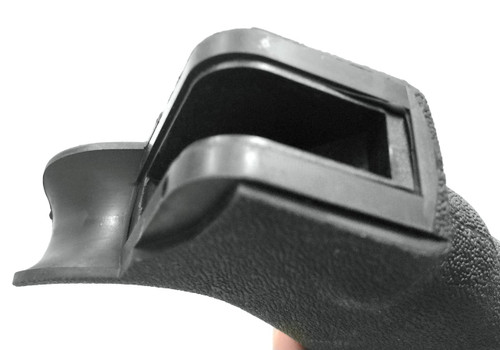 AR15 RUBBER Ergonomic PISTOL Rear GRIP w/Finger Grooves Storage