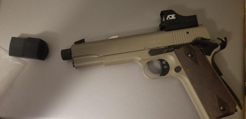 Colt GI 1911 Pistol Mount Plate for Vortex venom, burris fastfire, meopta, eotech mrds, docter, insight Red Dot Reflex Sight