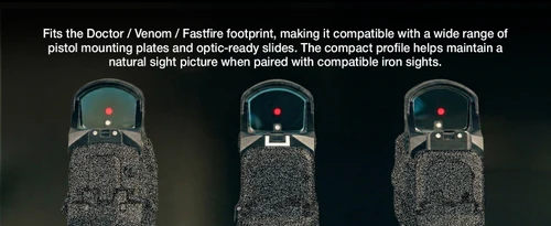 Ade Advanced Optics RD3-009 Shake Awake Compact MINI Red Dot Reflex Sight  + Optic Mounting Plate for Springfield XD, MOD.2,XDm,XDS,XDE, Hellcat(Non-OSP) Pistol