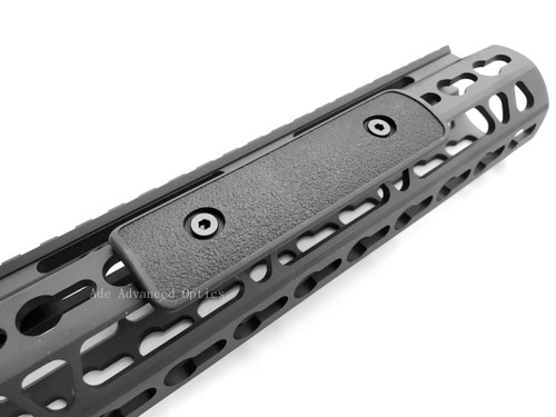 Pack of 3 pieces! Black 4" Keymod Rail Panel rifle handguard Cover