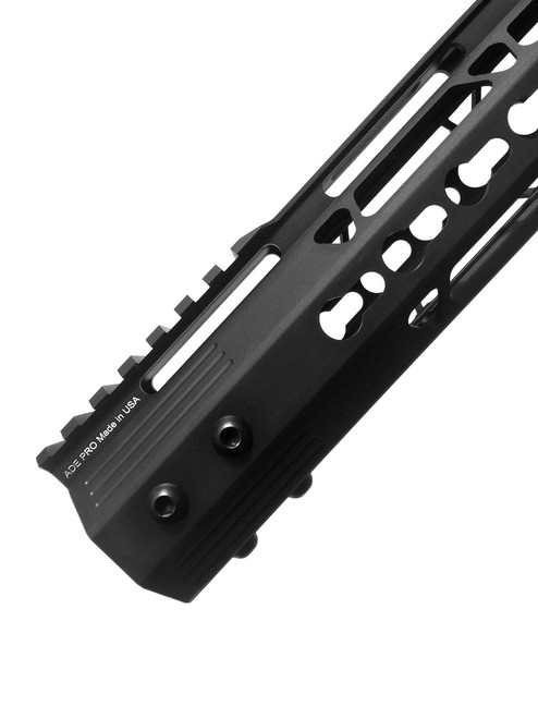 KEYMOD-MADE IN USA!- ADE PRO 12" INCH RAIL SUPER SLIM HANDGUARD FREE FLOAT