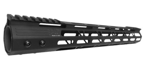 For LOW PROFILE 308 upper! ADE Pro 17" Inch MLok  Rrail Super Slim Free Float Handguard - Low Profile