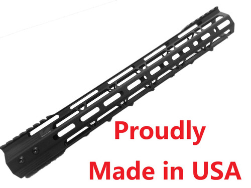 For 308! LR308! -MADE IN USA!- ADE PRO MLOK 12" INCH RAIL SUPER SLIM HANDGUARD FREE FLOAT