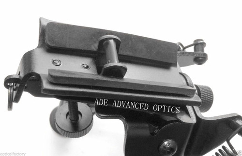 16''-27" SWIVEL ROTATE UnLevel Ground Tactical Pivot Rifle Bipod 4 All Remington