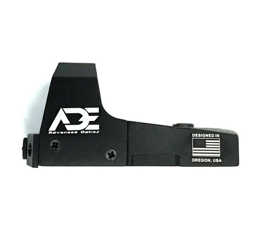 Ade RD3-006B GREEN Dot Reflex Sight  + Optic Mounting Plate for All GLOCK (Non-MOS) Standard models Canik TP9SF TP9SA and Taurus GX4, G3C & G3 with factory steel sights pistol