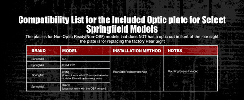 Ade RD3-006B GREEN Dot Compact Reflex Sight  + Optic Mounting Plate for Springfield XD, MOD.2,XDm,XDS,XDE, Hellcat(Non-OSP) Pistol