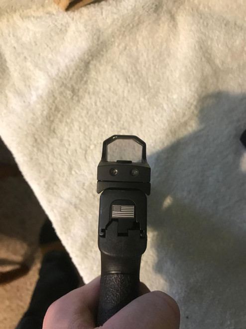 Ade RD3-006B GREEN Dot Reflex Sight + Optic Mounting Plate for SW Smith Wesson MP/MP 2.0 Shield/Zigana PX9 Pistol + Standard Picatinny Mount