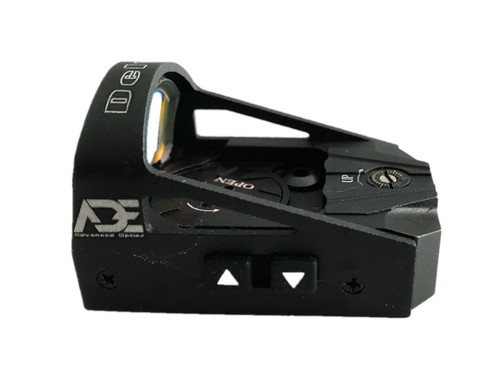 Ade RD3-012 Waterproof RED Dot Compact Reflex Sight  + Optic Mounting Plate for Springfield XD, MOD.2,XDm,XDS,XDE, Hellcat(Non-OSP) Pistol