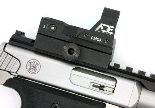 Ade RD3-015 Zantitium RED Dot Reflex Sight  + Optic Mounting Plate for All GLOCK (Non-MOS) Standard models Canik TP9SF TP9SA and Taurus GX4, G3C & G3 with factory steel sights pistol