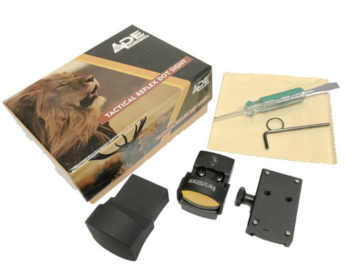 Ade Advanced Optics RD3-013 Bertrillium RED Dot Reflex Sight Pistol+ Optic Plate for Beretta M9 22LR/92FS/92AF/M9/SAR B6C