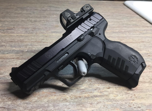 RUGER SR22 Pistol Handgun Mount Plate for Vortex Venom, Burris Fastfire, Meopta,docter, Insight,Sig Sauer Romeo Zero,ADE Spike/NUWAApollo, Leupold Delta Point Pro, JP JPoint, Holosun 407k/507k,Swampfox Sentinel,Vortex DEFENDER-CCW Red Dot 