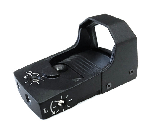 Ade Advanced Optics RD3-006B GREEN Dot Reflex Sight + Optic Mounting Plate for Ruger LC9,LC380,LC9S Pistol + Picatinny Mounting Plate