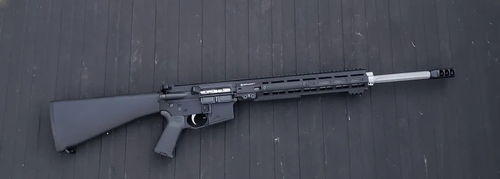 308  A2 Stock Buttstock with buffer tube assembly