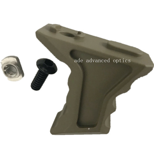 TALL FDE! HAND STOP Tactical MLOK Forend Foregrip 4 M-LOK System Angled Grip