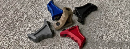 TALL! HAND STOP Tactical MLOK Forend Foregrip 4 M-LOK System Angled Forward Grip