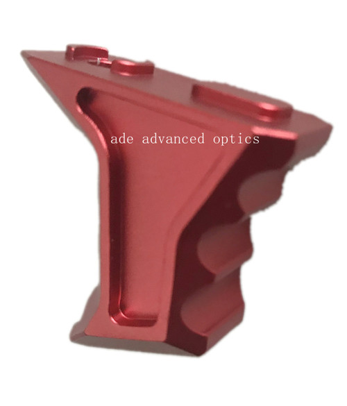 TALL RED! Metal MLOK Finger Hand Stop Metal for M-LOK Foregrip Handguard