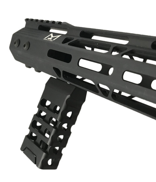 Skeleton Mlok Metal Foregrip Front Grip for M-Lok Handguard Rail