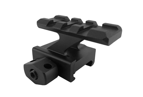 ADE ADVANCED OPTICS High Profile Compact Picatinny Rail Riser Mount for Red Dot Reflex Sight, 1" High, 3 Slots