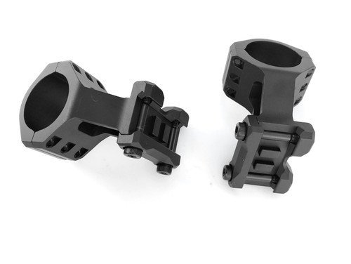 Ade Advanced Optics PS003 HIGH PROFILE 1.64" Inch Height Rifle Scope Ring(Pair) - 30mm