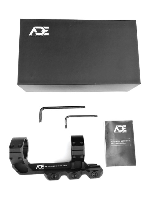 Ade Advanced Optics PS001 Easy-Clamp Cantilever One Piece Riflescope Mount - 30mm