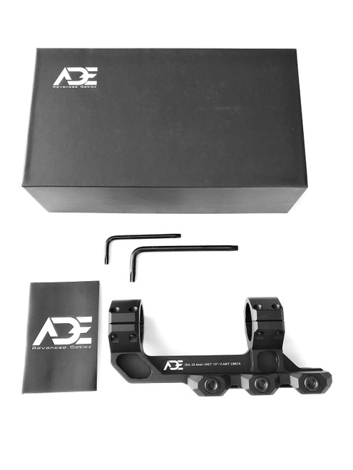 Ade Advanced Optics PS002 Easy-Clamp Cantilever One Piece Riflescope Mount - 1" inch