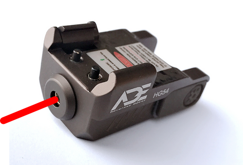 Flat Dark Earth! SUPER Ultra COMPACT FDE Pistol RED Laser Sight for All full size and sub-compact handguns