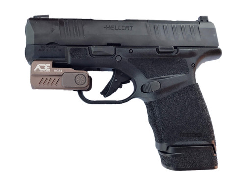 Flat Dark Earth! SUPER Ultra COMPACT FDE Pistol RED Laser Sight for All full size and sub-compact handguns