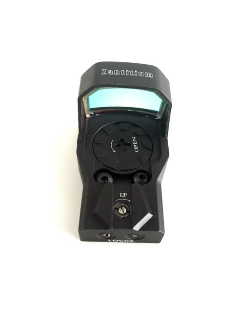 Ade Advanced Optics RD3-015 Zantitium Red Dot Reflex Sight + Optic mounting plate for Ruger 10/22 Rifle + Picatinny mounting plate