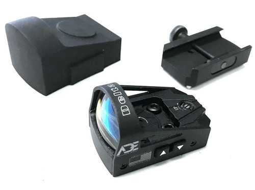 ADE RD3-012 Red Dot Reflex Sight + Optic Mounting plate/adapter for Ruger Mark 1,2,3,4, I,II,III,IV,IV-Lite,22/45 pistol