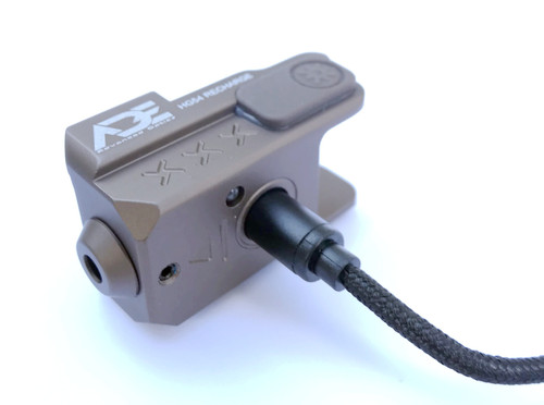 Ade Advanced Optics FDE HG54 Rechargeable SUPER ULTRA COMPACT PISTOL GREEN LASER SIGHT FOR ALL FULL SIZE AND SUB-COMPACT HANDGUNS