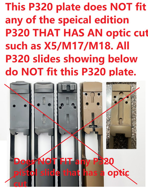 Ade Advanced Optics Bertrillium RD3-013 Red Dot Reflex Sight for Sig Sauer Standard P320 Handgun Pistol