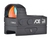 Ade RD3-028 Ares RED Dot Reflex Sight + Optic Mounting Plate for All GLOCK (Non-MOS) Standard models, Canik TP9SF and Taurus GX4, GX2, G3XL, G3C & G3 with factory steel sights pistol
