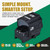 ADE Advanced Optics RD3-041 ORION Enclosed Red Dot Sight – Multi Reticle, IP55 Waterproof, Picatinny Mount