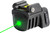 Rechargeable mini GREEN Laser Sight for Subcompact Pistols & Compact Handguns - Fits Springfield XD XD-S XDM S&W M&P Beretta PX-4 Taurus Millenium Walther PPQ PPS PPX PK380 Ruger SR9C