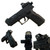 Ade RD3-006B GREEN Dot Compact Reflex Sight  + Optic Mounting Plate for Springfield XD, MOD.2,XDm,XDS,XDE, Hellcat(Non-OSP) Pistol