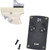 Ade RD3-013 Bertrillium RED Dot Reflex Sight + Optic Mounting Plate for All GLOCK (Non-MOS) Standard models Canik TP9SF TP9SA and Taurus GX4, G3C & G3 with factory steel sights pistol