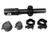 Ade Advanced Optics Gen2 30mm 1-6x24 Rifle Scope with Illuminated Mil Dash Reticle