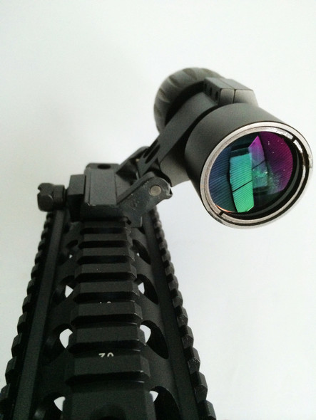 Ade Advanced Optics Tactial 3X Magnifier Scope Sight with Flip To Side FTS Picatinny Weaver Rail Mount for Eotech Aimpoint