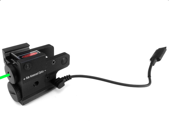 Sub Compact Green Pistol Laser Fits Ruger Sr 22 Sr9 Sr9c SR40C Springfield XD