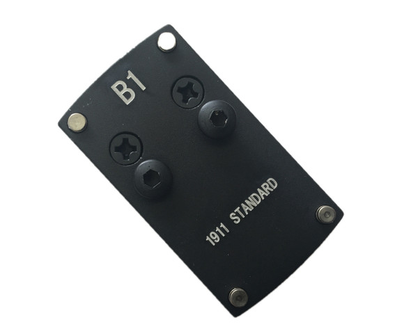 Colt 1911 Pistol Mount Plate for Vortex venom, burris fastfire, meopta, eotech mrds, docter, insight Red Dot Reflex Sight