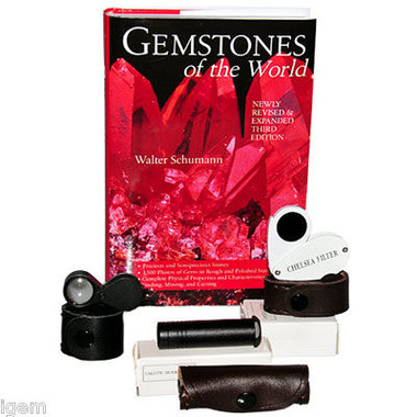 Dichroscope, Chelsea Filter, Gem Loupe, Gemstones of the world Book ...